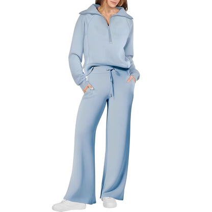 Cécile - Pull et pantalon confortables pour femmes Set