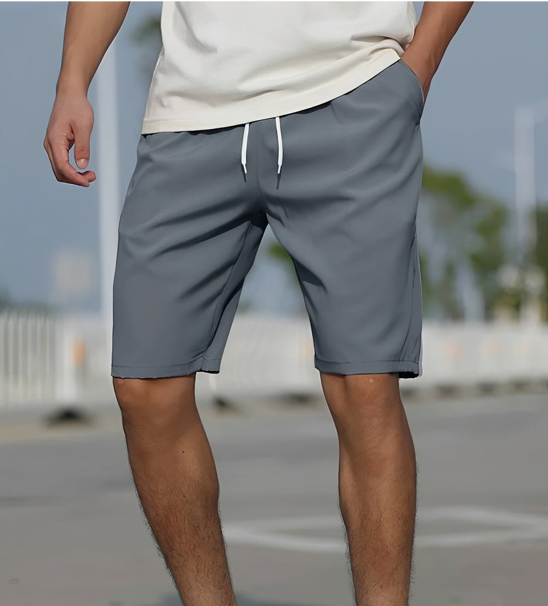 Tristan - Shorts confortables à cordon pour hommes