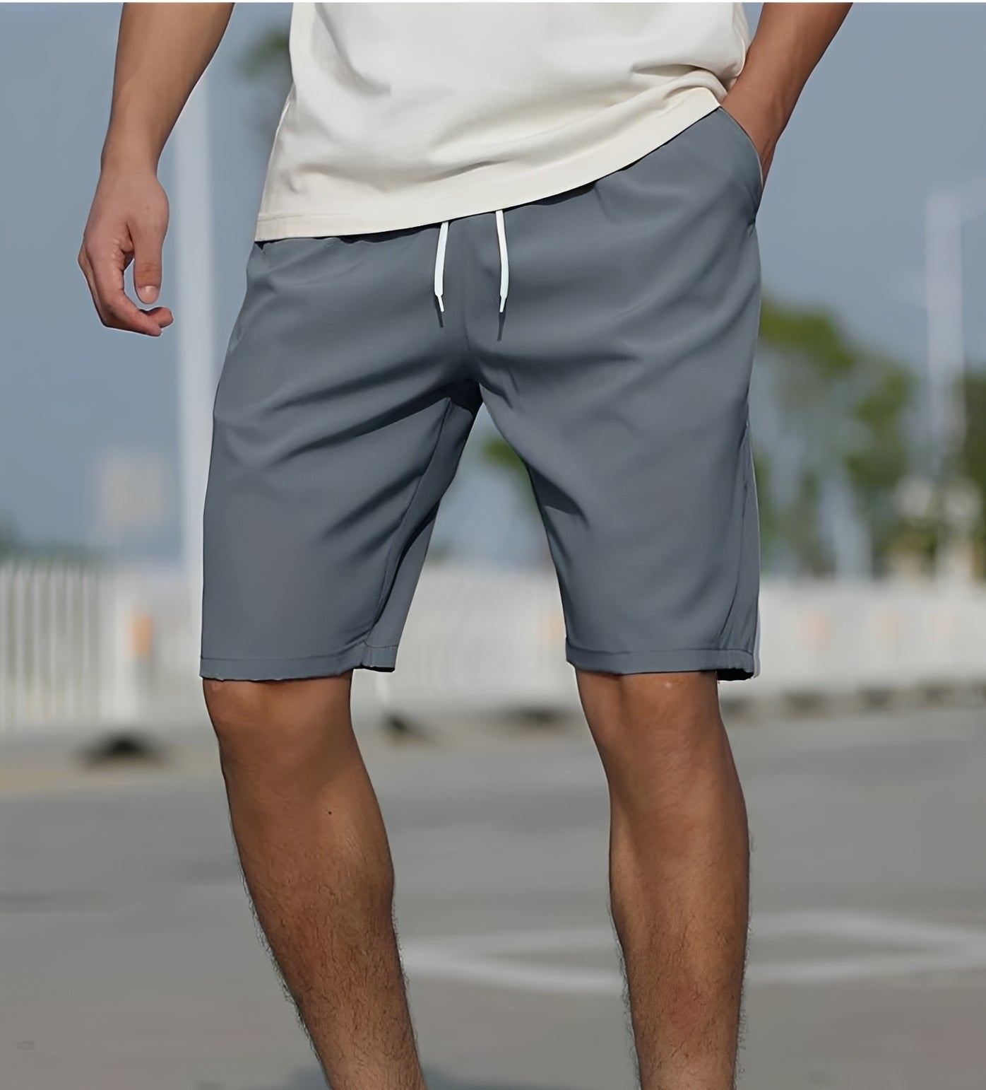 Tristan - Shorts confortables à cordon pour hommes