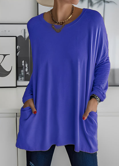 Shanene - Pull femme sobre et détendu