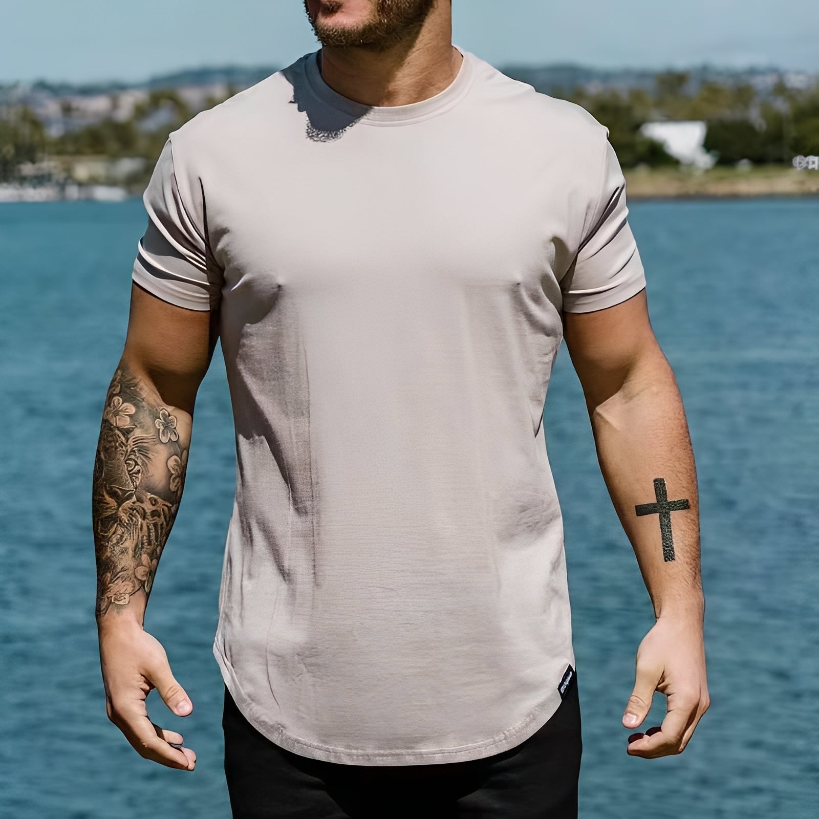 Bryan - Chemise décontractée à coupe sportive pour hommes