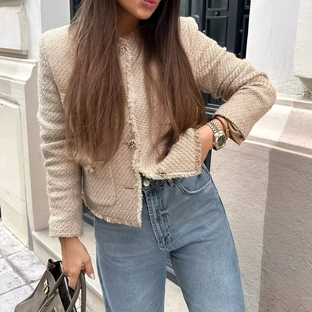 Racquel - Belle veste en laine pour femmes