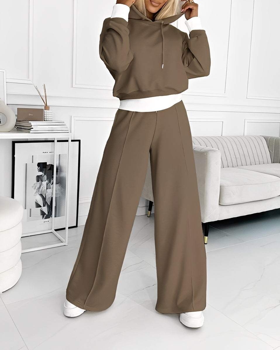 Paulina - Ensemble de jogging tendance avec capuche pour femmes