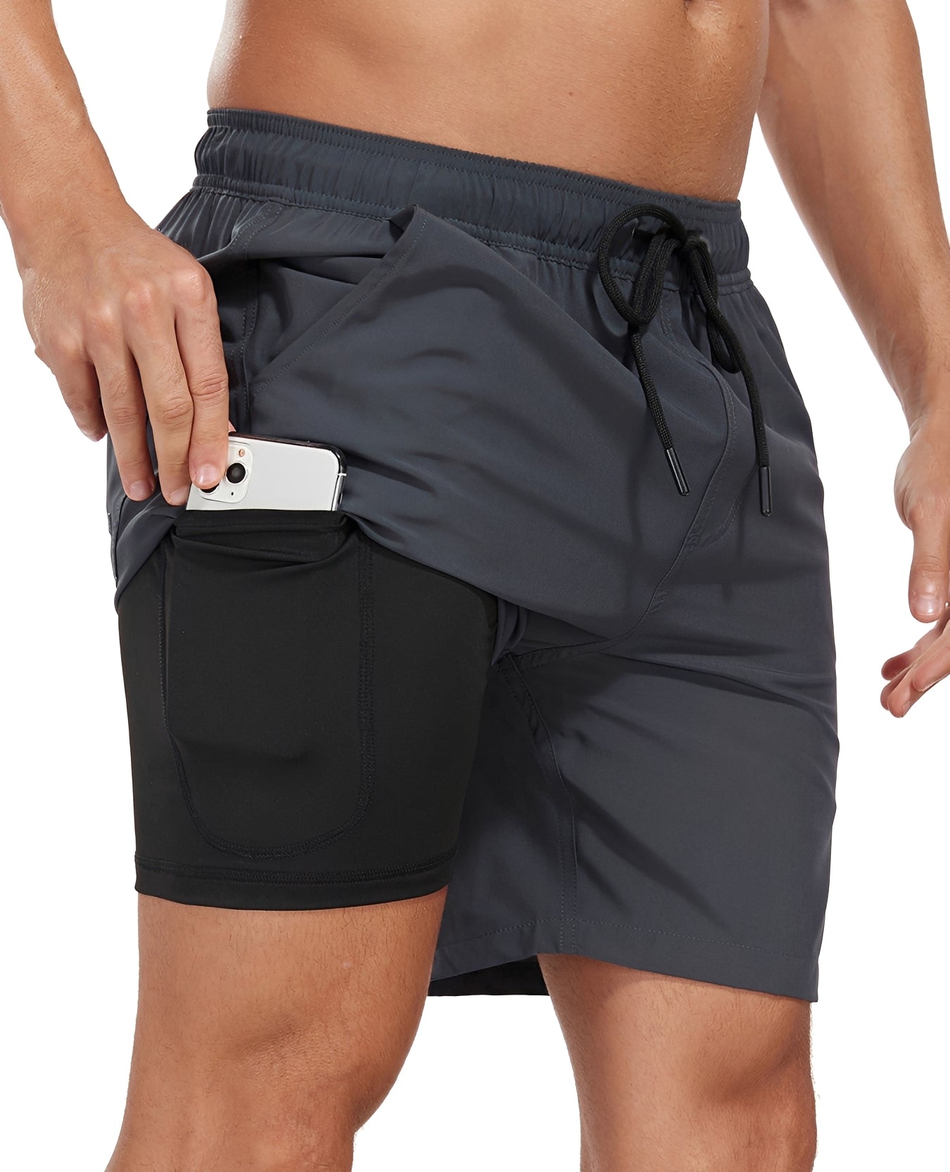 Adam – Short de bain pour homme – à séchage rapide