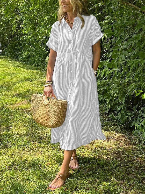 Corinne – Robe chemise élégante pour femmes