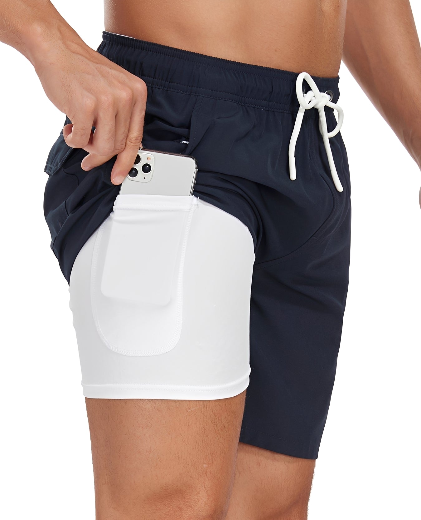 Adam – Short de bain pour homme – à séchage rapide