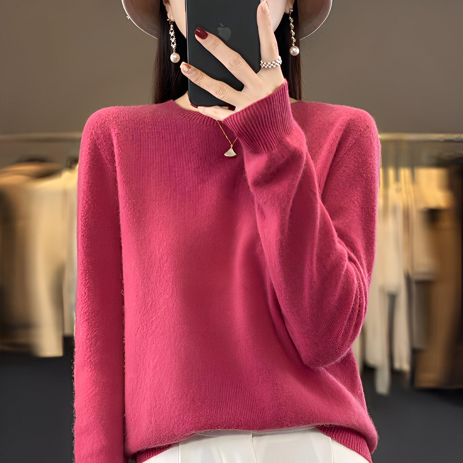 Cheyanne - Pull Raffiné et Doux pour Femme