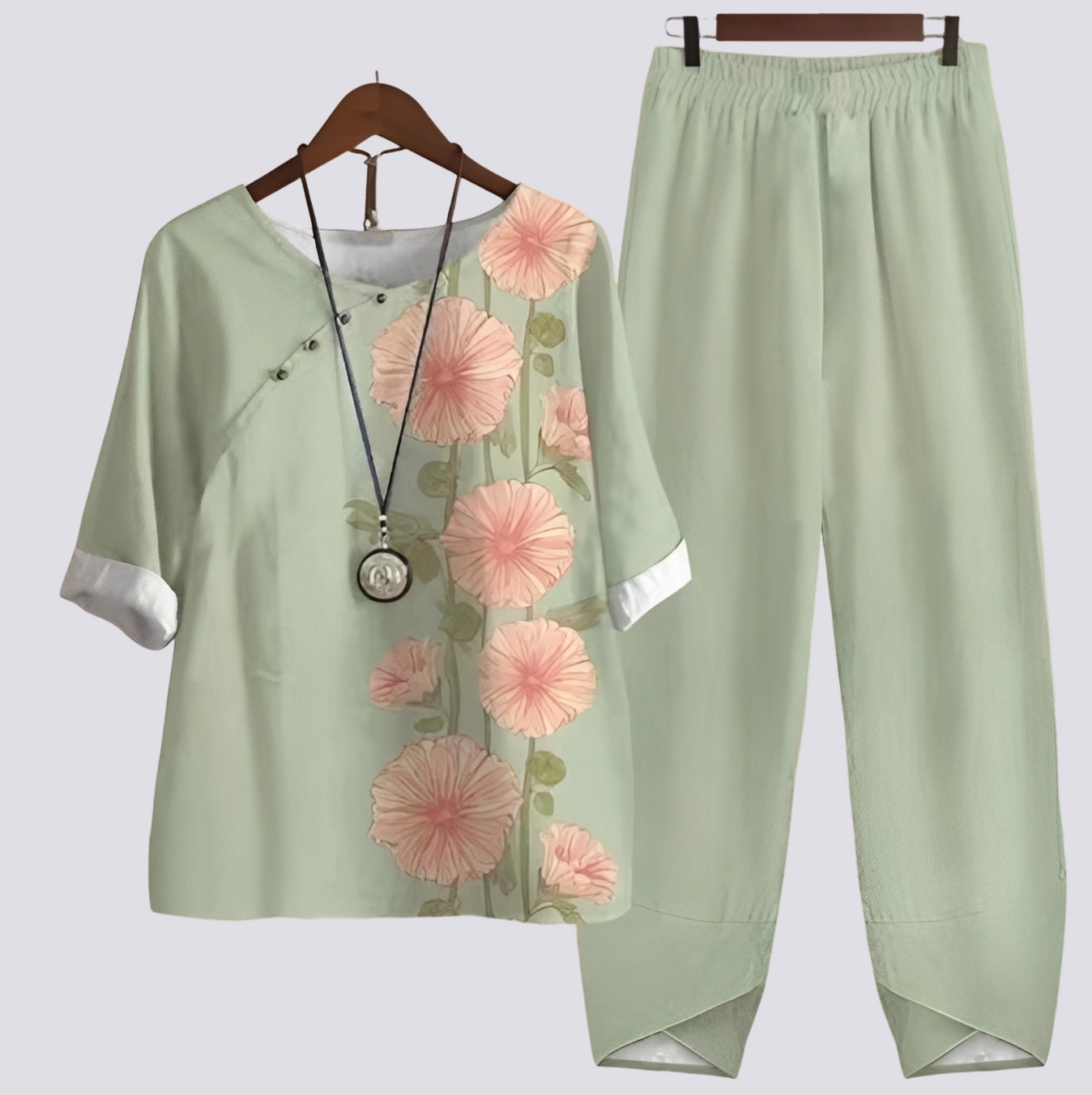 Jodie - Ensemble élégant et agréable avec motif pour femmes