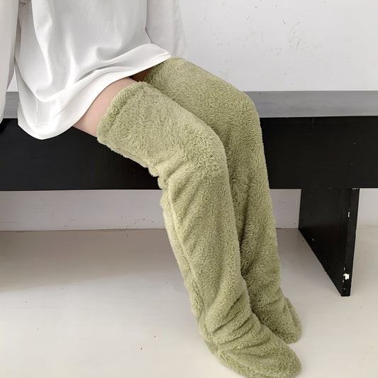 Camellia - Chaussettes longues et chaudes d'hiver pour femmes