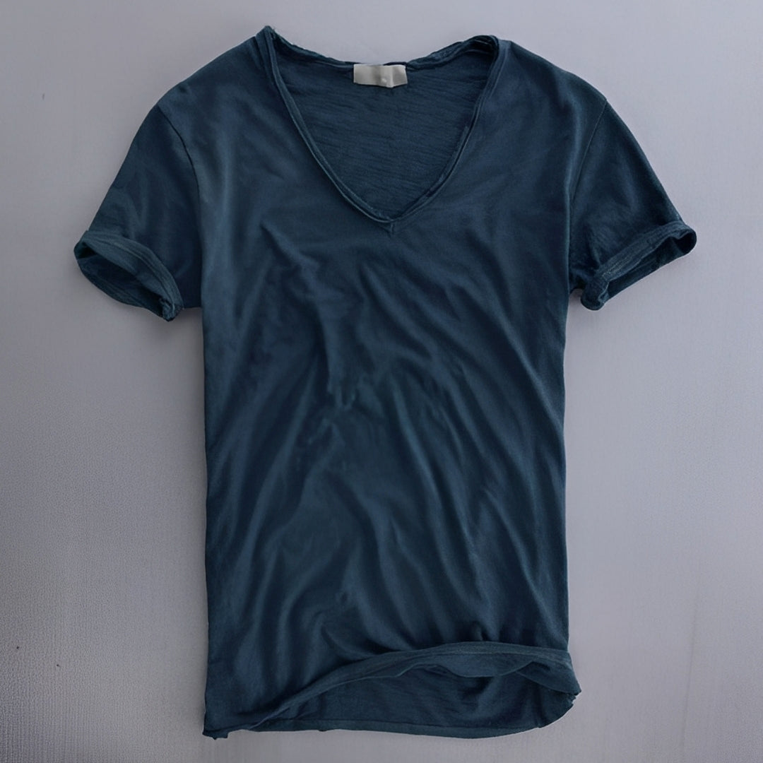 Lemuel - T-shirt d'été décontracté pour homme