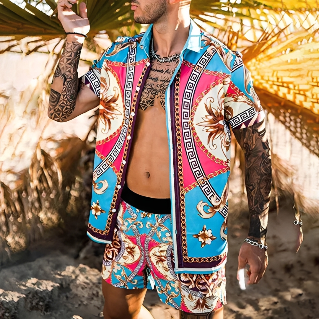Dastine - Ensemble estival tendance pour homme