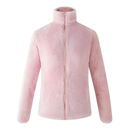 Alexis - Gilet chic en polaire avec fermeture éclair pour femmes