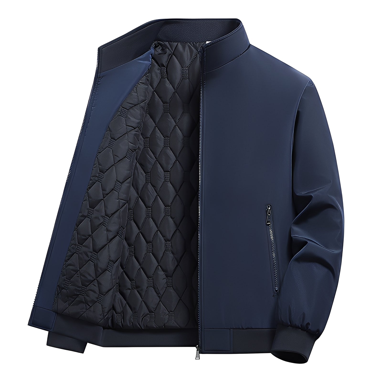 Aaron - Élégante veste softshell matelassée pour hommes