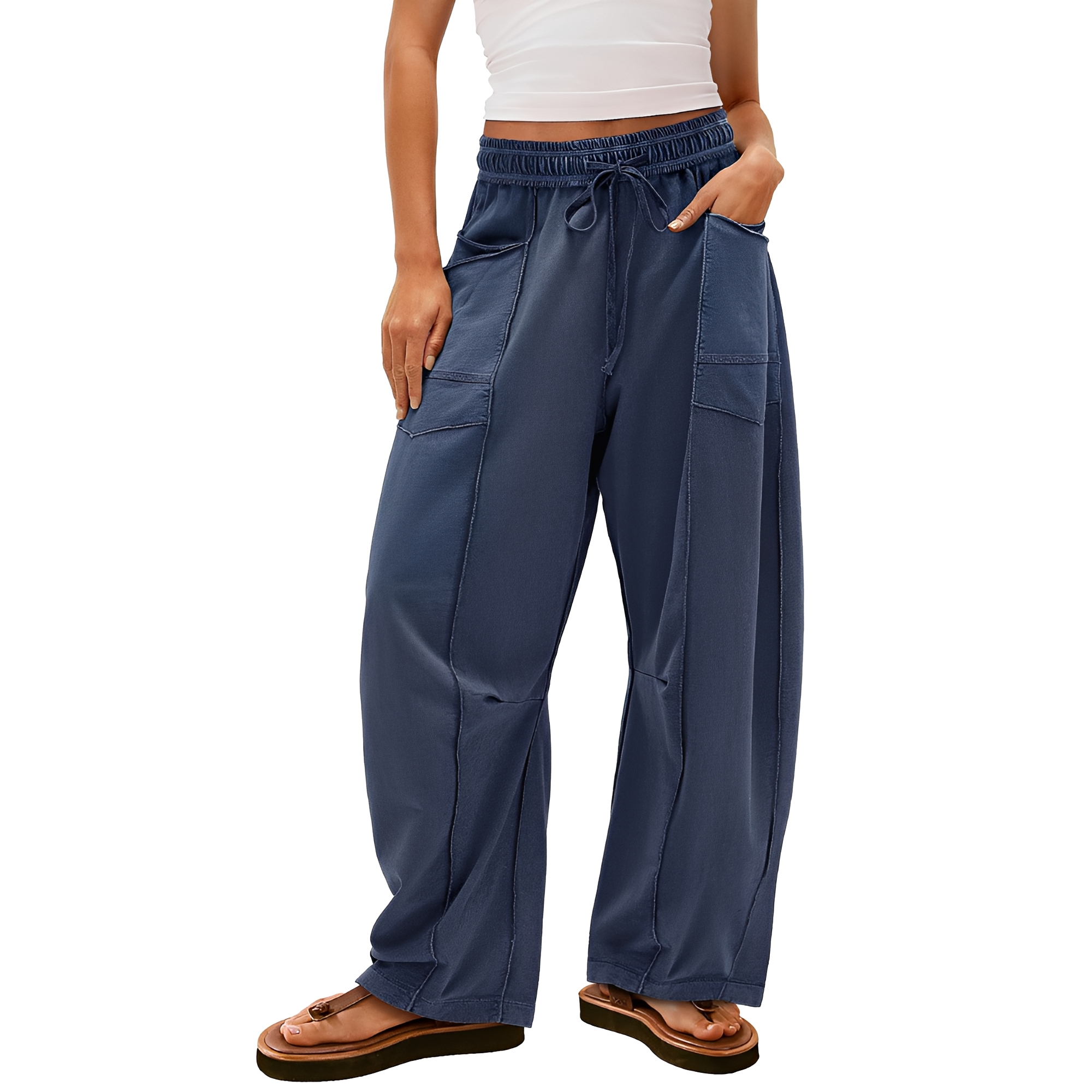 Marianne - Pantalon Ajusté Raffiné