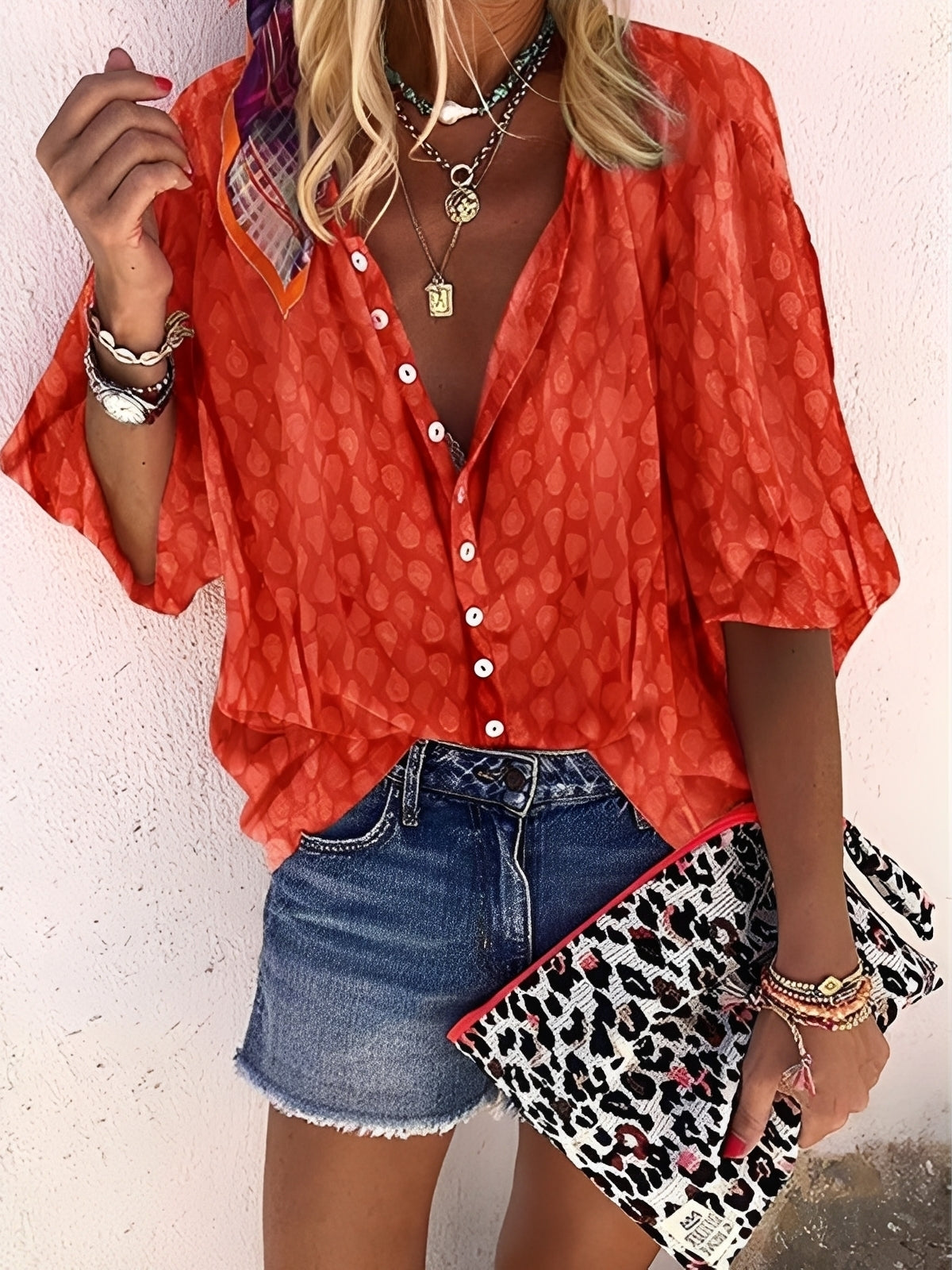 Jesse – Blouse femme – ample et décontractée