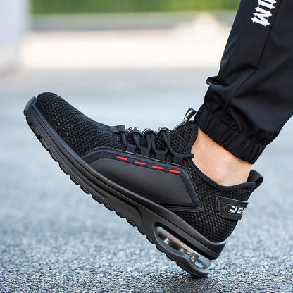 Marvin - Elegante Herrenschuhe aus luftdurchlässigem Maschengewebe