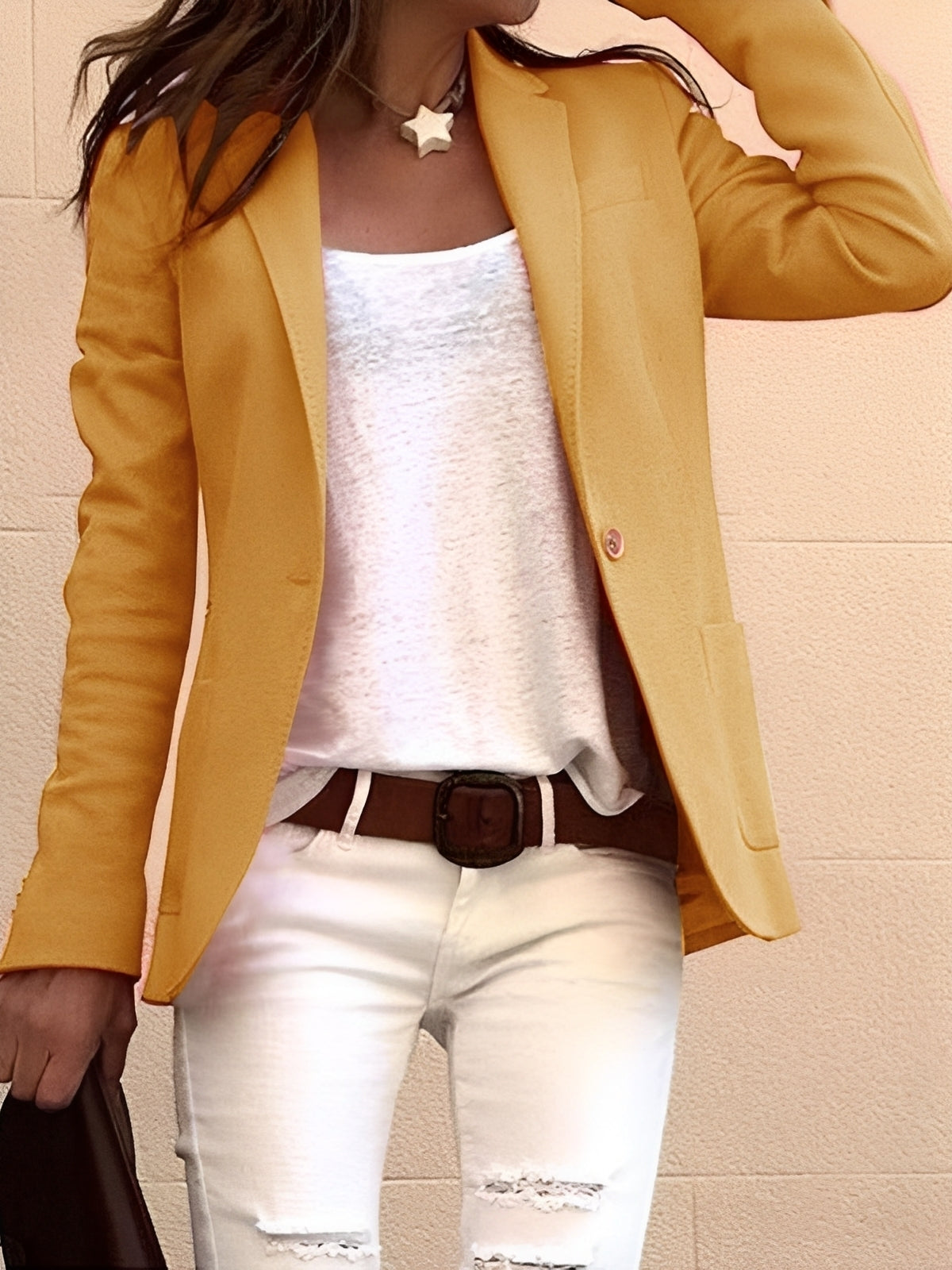 Leonie - Blazer féminin décontracté chic et ajusté