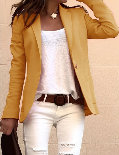 Yasmin - Blazer casual avec revers pour femmes