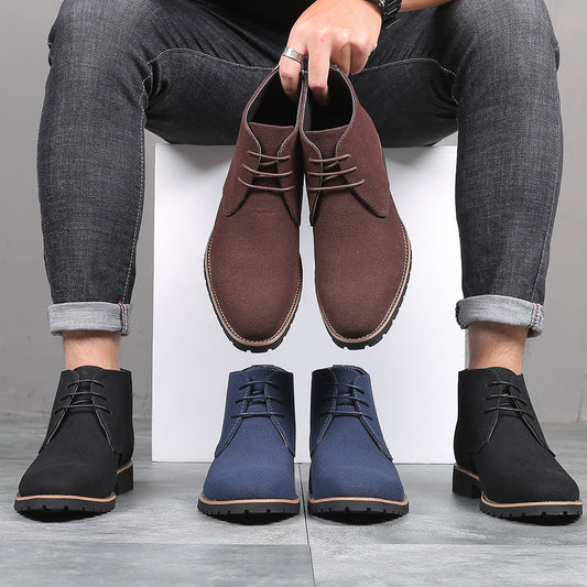Alonzo - Souliers en suède tendance pour hommes