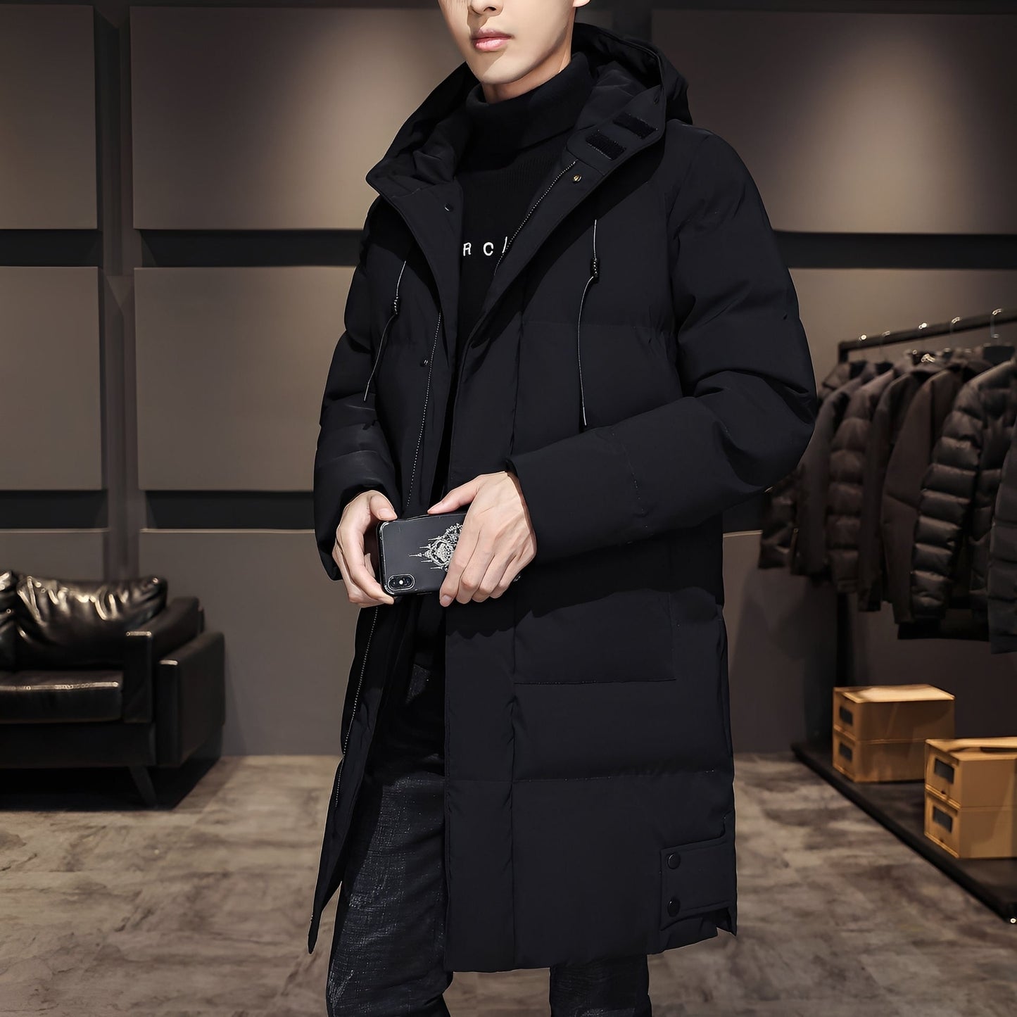 Bryan - Parka épaisse et élégante pour hommes