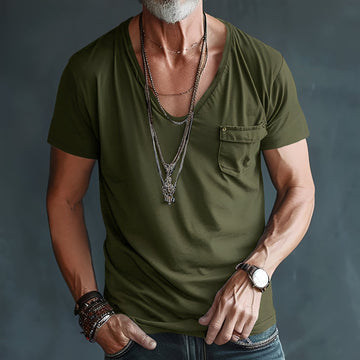 Eddie – T-shirt homme – coupe ample et décontractée
