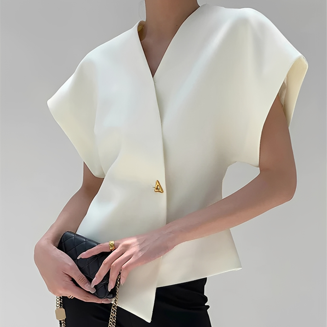 Ariella - Blouse élégante à col en V