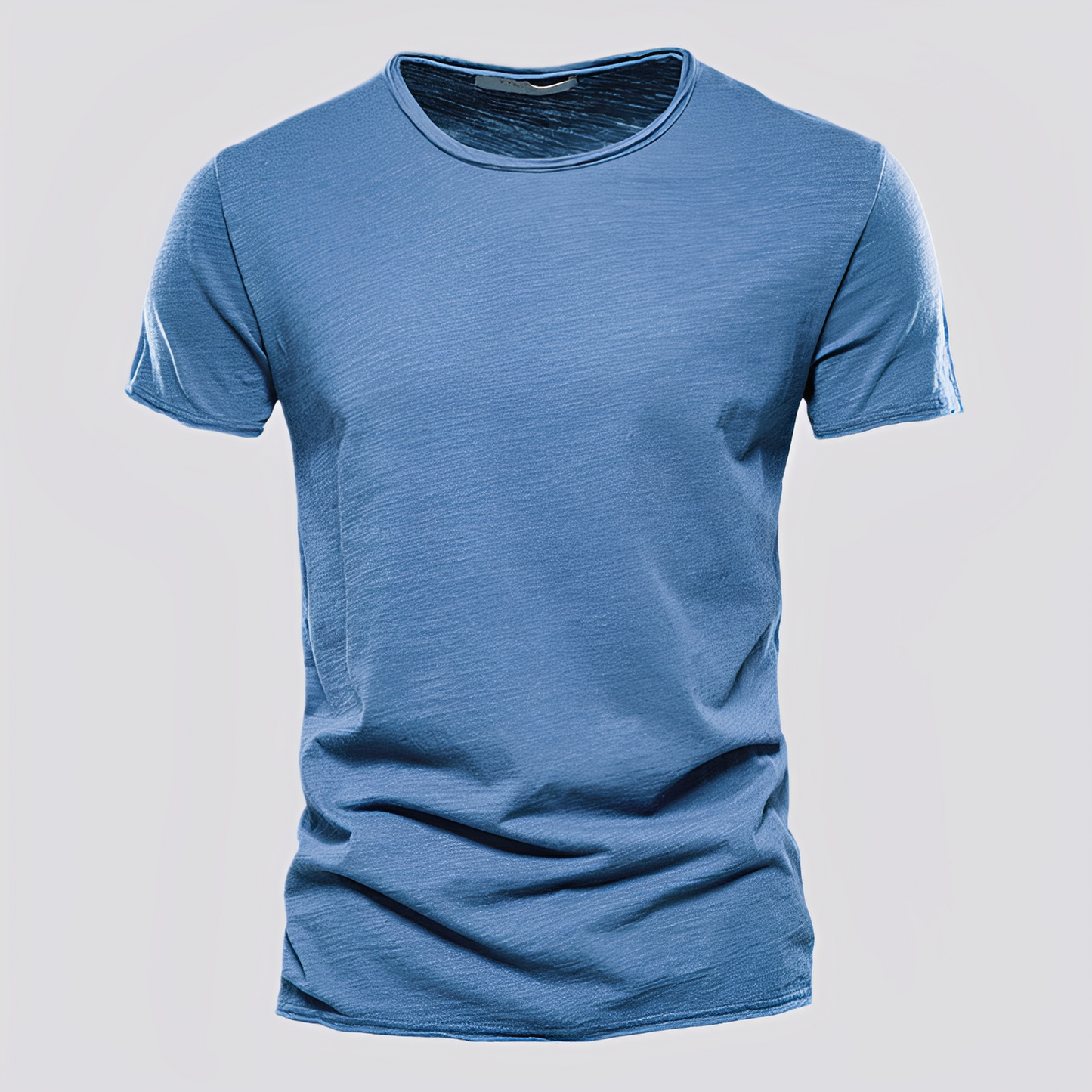 Shawn - Einfaches und bequemes Herren-T-Shirt mit Rundhalsausschnitt