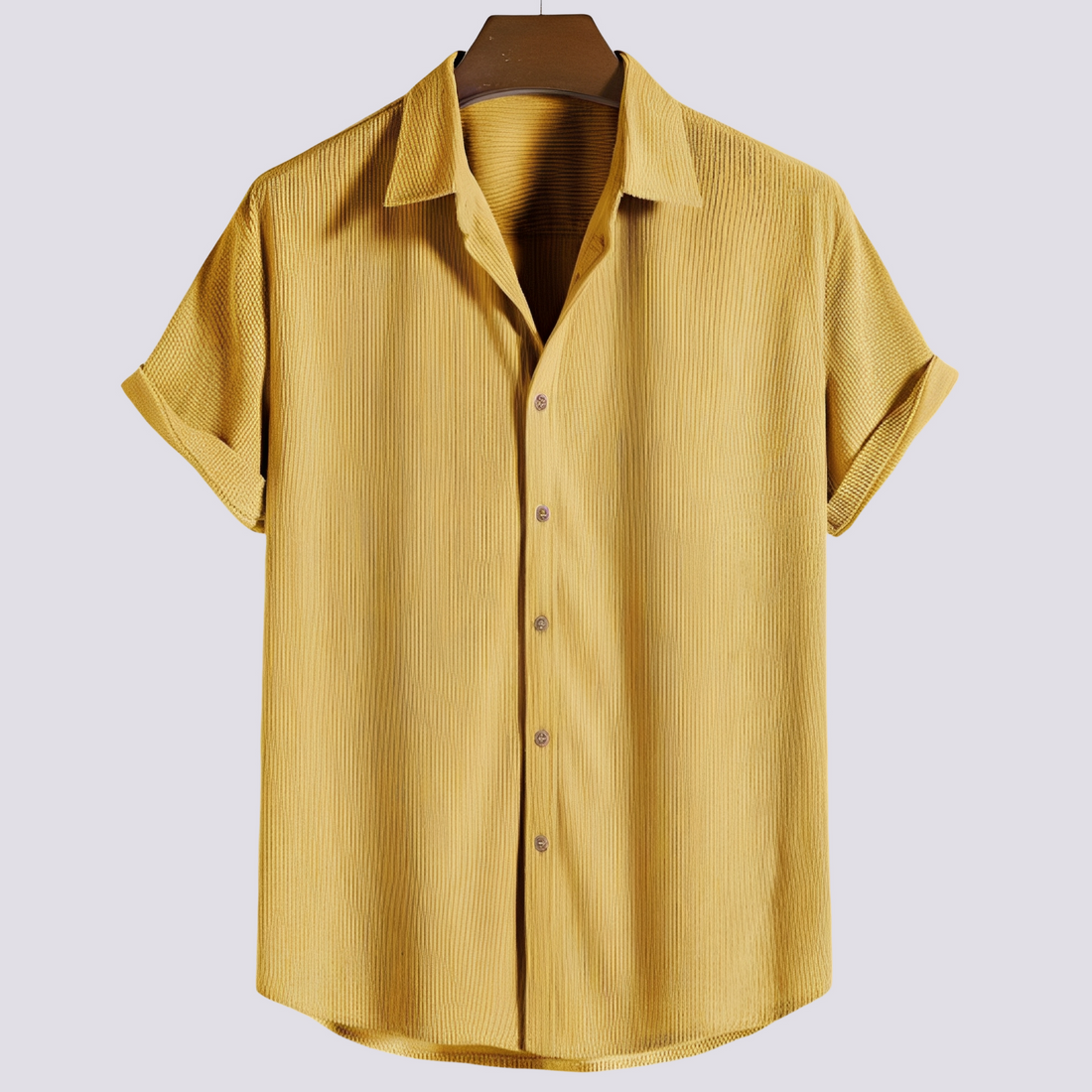Kierce - Chemise homme à motif décontracté