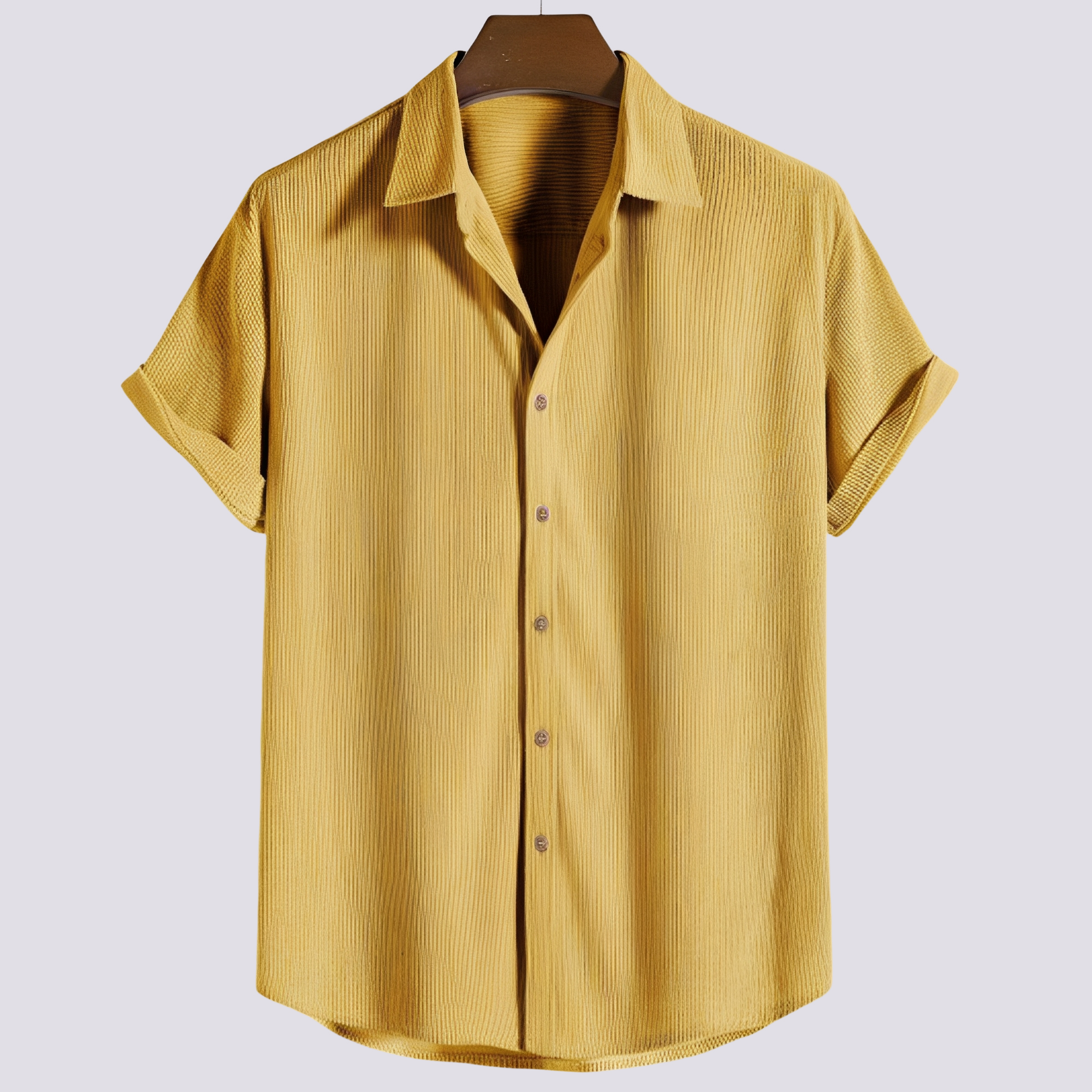 Kierce - Chemise homme à motif décontracté