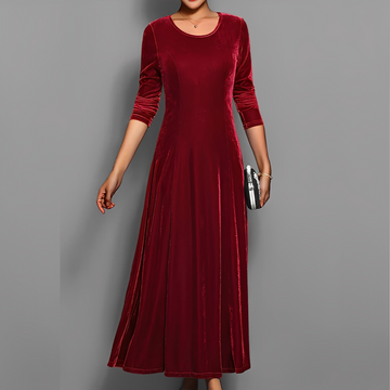 Mathilde - Robe habillée à manches longues pour femmes