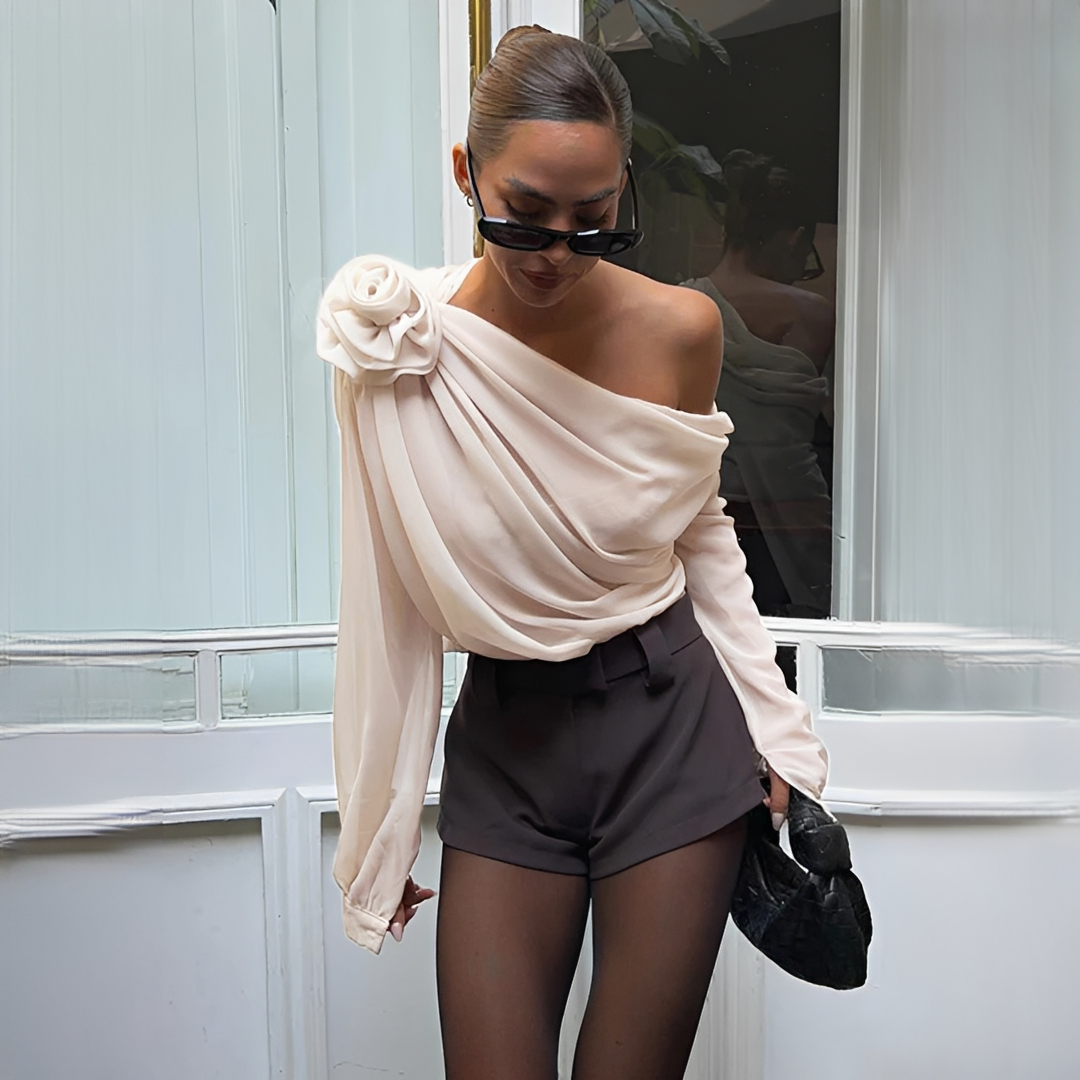Ellise - Blouse asymétrique élégante