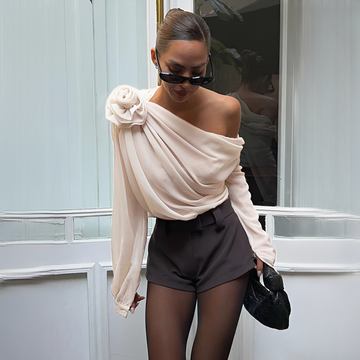 Ellise - Blouse asymétrique élégante