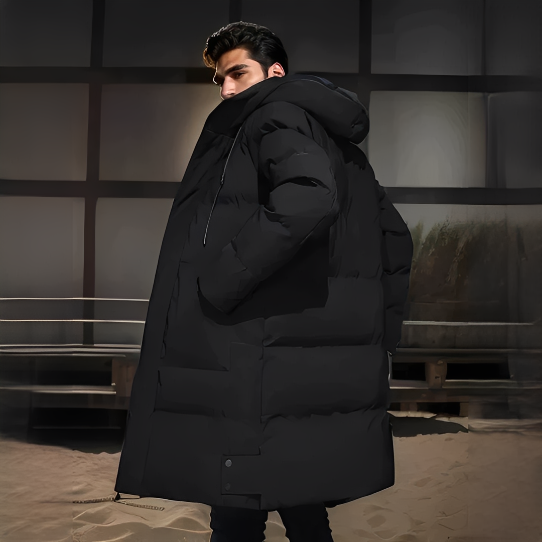 Cirvy - Manteau d'hiver chaud et confortable pour homme