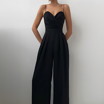 Glysha - Combinaison élégante à jambes larges pour femme
