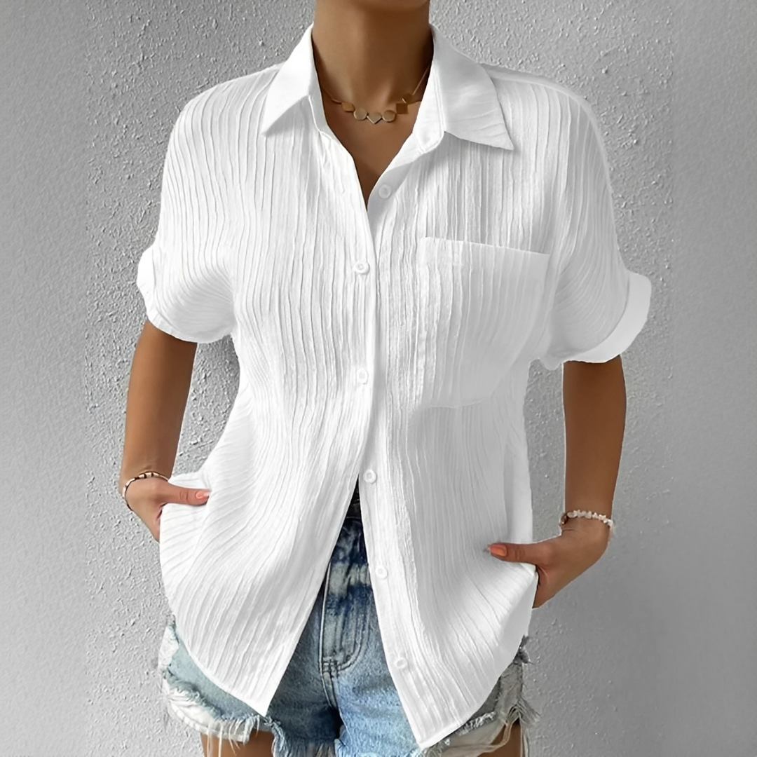 Jaime - Chemise Décontractée à Manches Courtes