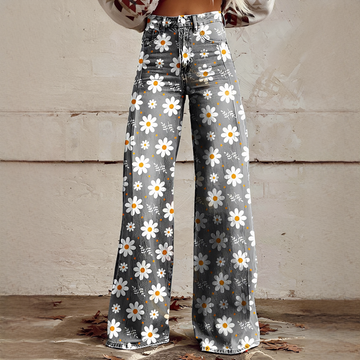 Shannon - Pantalon Large Stylé