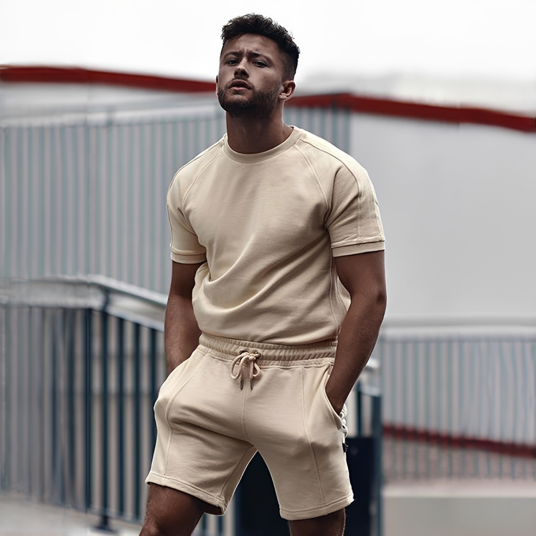 Drake - Ensemble t-shirt et short pour homme - pour les journées chaudes