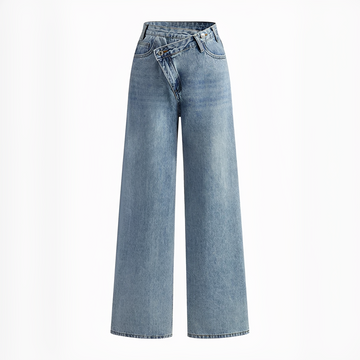 Jolina - Pantalon à la taille asymétrique