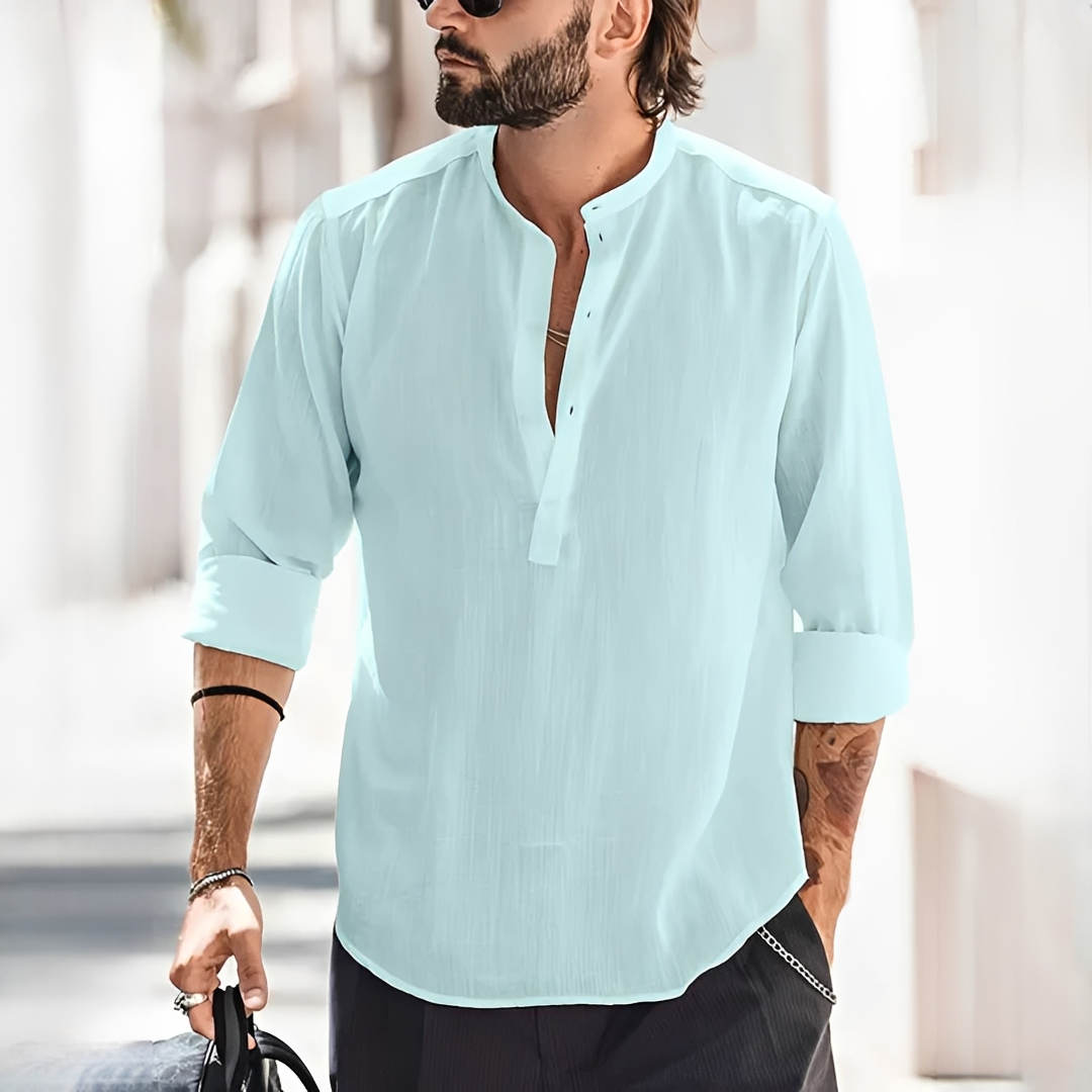 Enrico - Chemise d'été légère et tendance pour homme