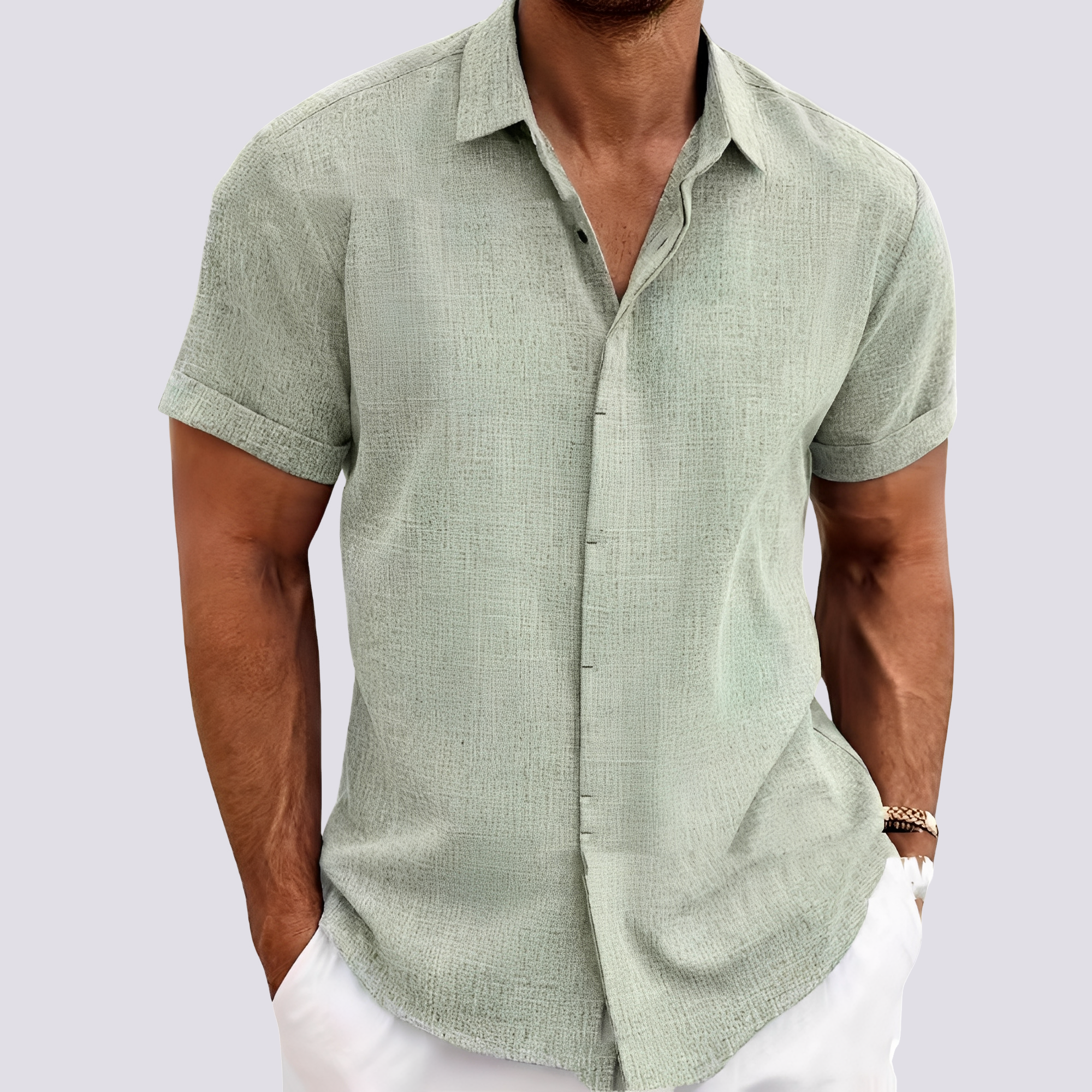 Jamie – Chemise homme – décontractée et confortable