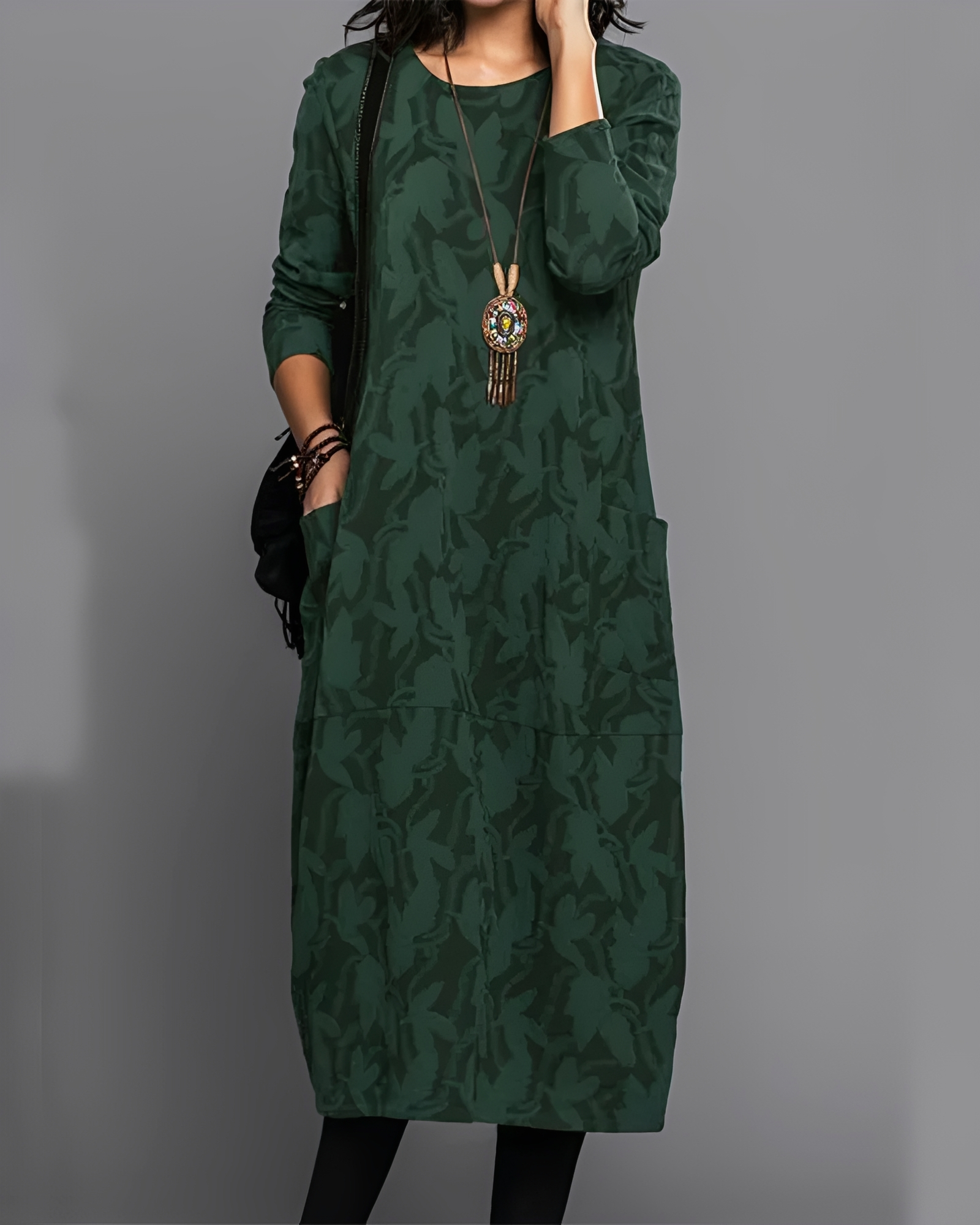 Brittany - Robe Midi Élégante