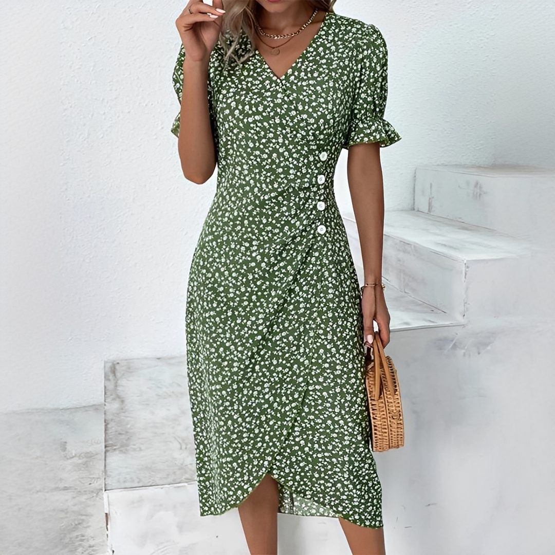 Addyson - Robe mini fluide élégante