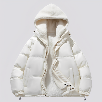 Gary - Veste chaude avec capuche et zip pour homme