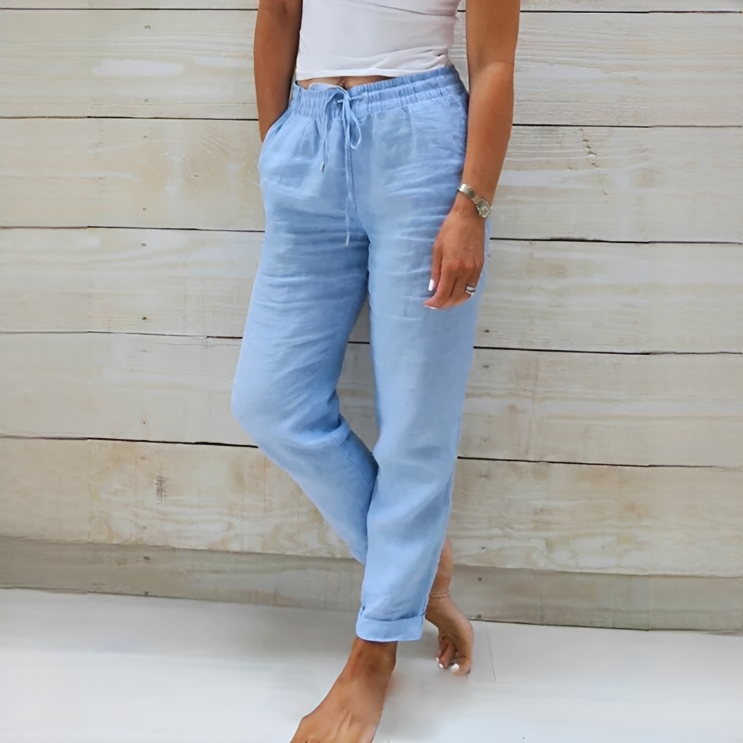 Elinna - Pantalon d'été moderne pour femme