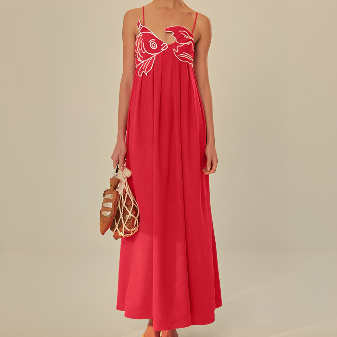 Euna - Robe Cami Élegante