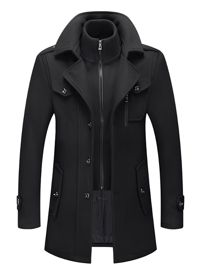 Philip - Manteau moderne avec poches pour homme