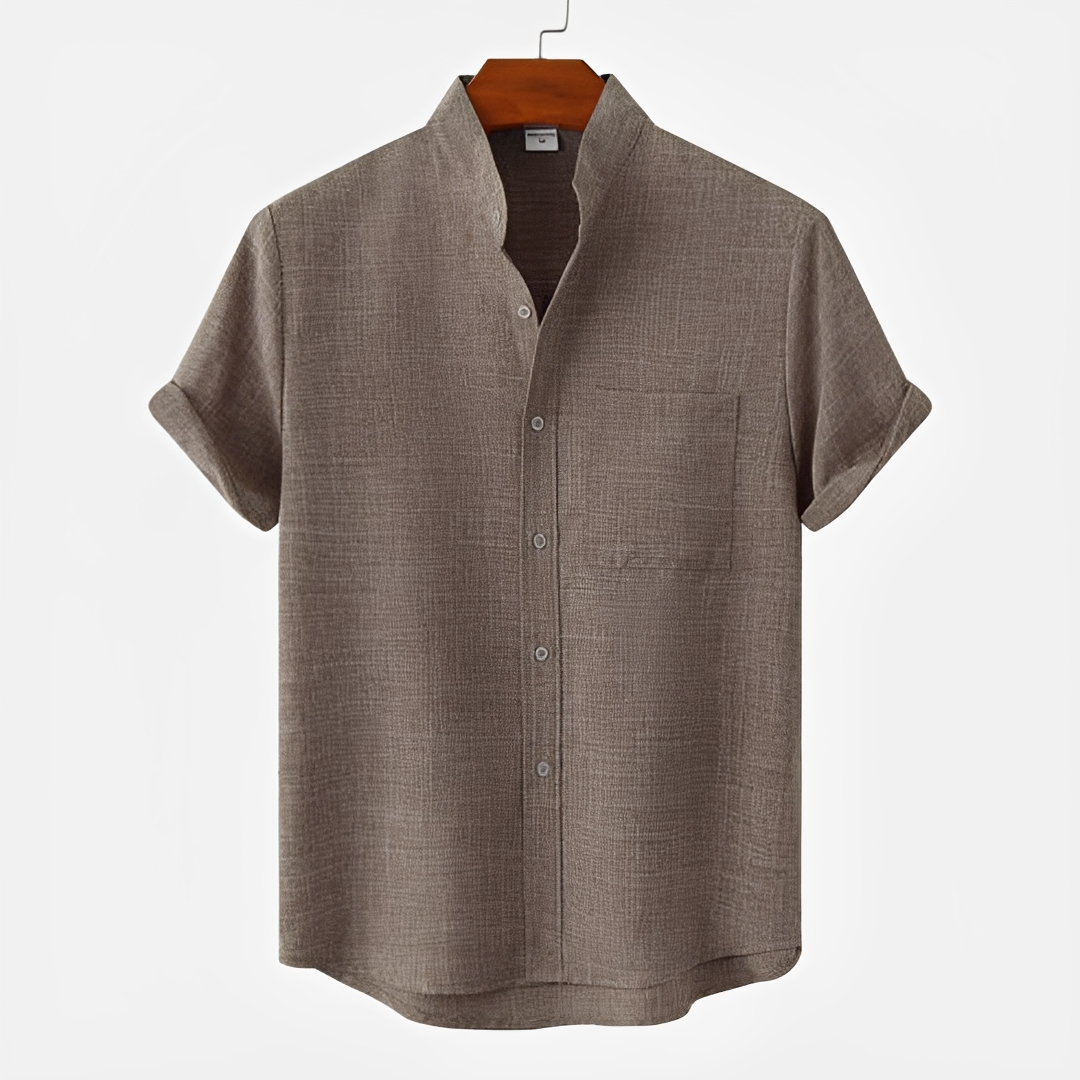 Hayden - Polo à Boutons Uni