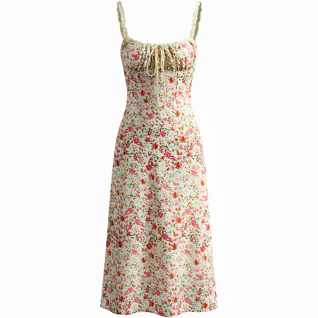 Bianca - Robe midi fluide et élégante