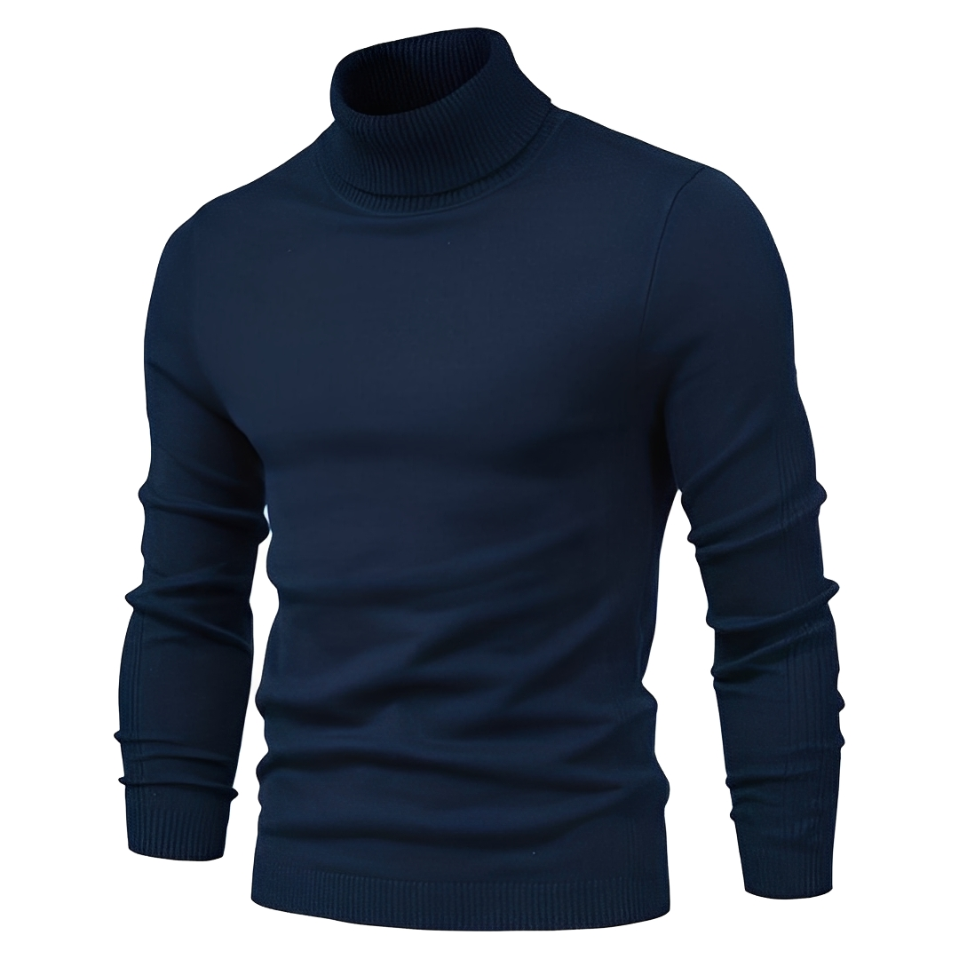 Darvin - Pull à col roulé chaud pour homme