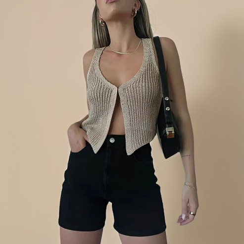 Evangeline - Gilet Distingué et Classique